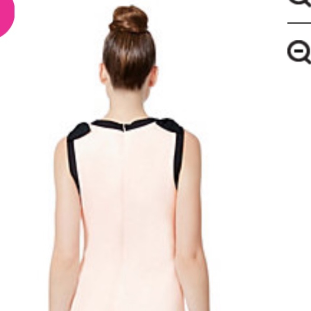 Betsey Johnson sleeveless lined  blush/black,NWT - Picture 6 of 16